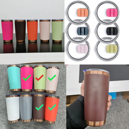 To Canada 20oz New Color Copper Plated Underneath Powder Coated Yeti Style Car Tumbler Coffee Mugs-LCA