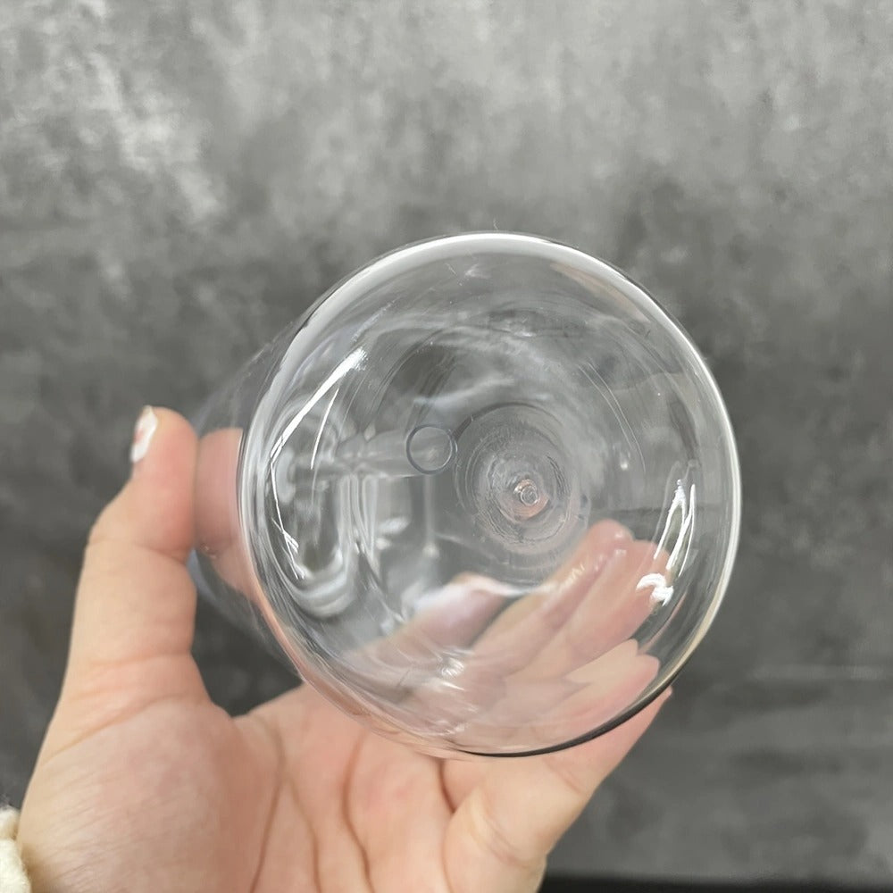 10Pack/25Pack 20oz Can Shaped Clear Transparent Plastic Can Cups With Lid With Straw For UV DTF Wrap-CNLCA