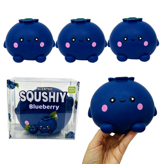 24Pack Giant Oversized Blueberry Squeeze Squishy Toy Soft Big Fruit Jumbo Stress Relief Fidget Squeezy Toy-CNLCA