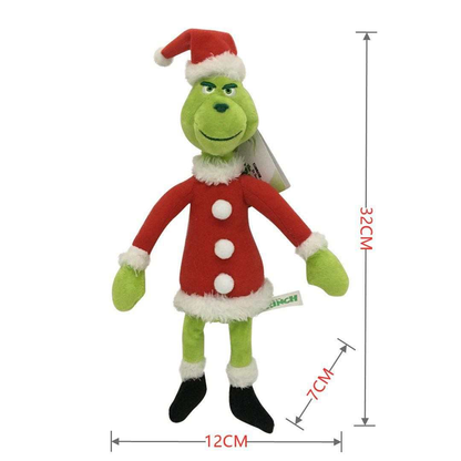 Sublimation Grinch Dolls Grinch Girl Dog Doll for Christmas-CNLCA